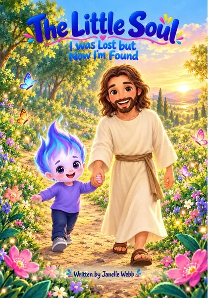 Cover of The Little Soul: I Was Lost but Now I'm Found, a Christian picture book by Janelle Webb
